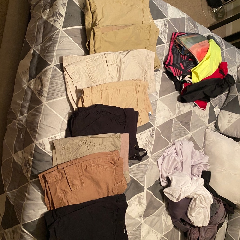 Khaki shorts